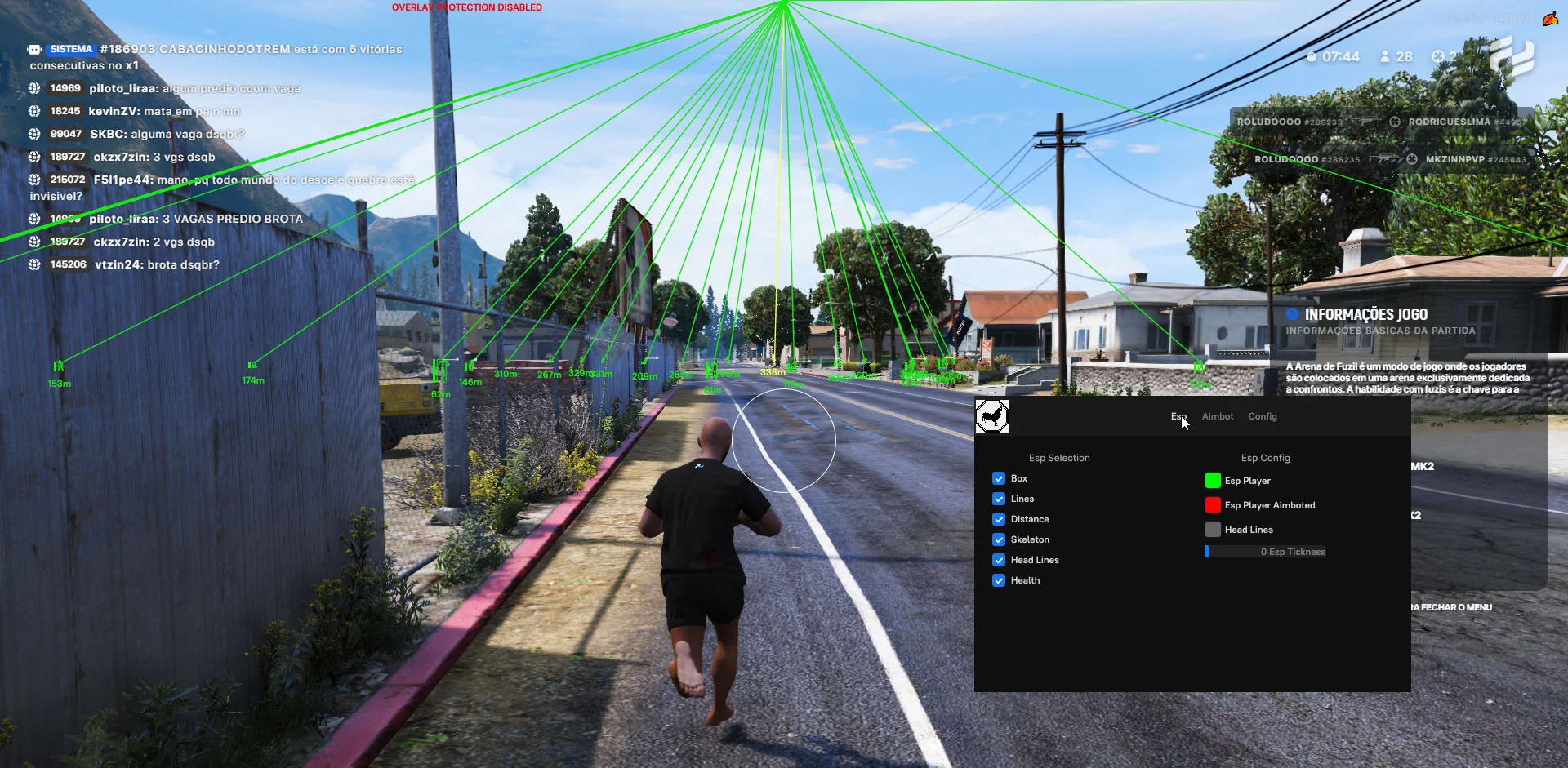 External Multihack Cheat for GTA FiveM 1604 - 3274 free
